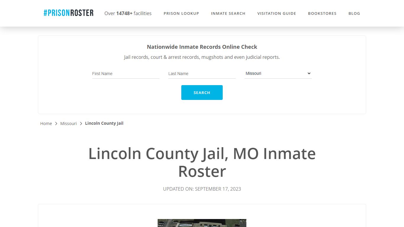 Lincoln County Jail, MO Inmate Roster - Prisonroster